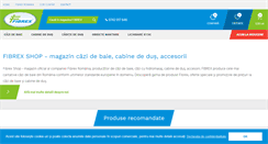 Desktop Screenshot of fibrexshop.ro